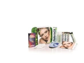 Starter kit for eyelash and eyebrow coloring for sensitive skin and eyes Sensitiv e