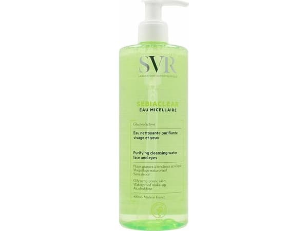 Svr Sebiaclear Micellar Water Lotion Gemengdevette Huid 400ml