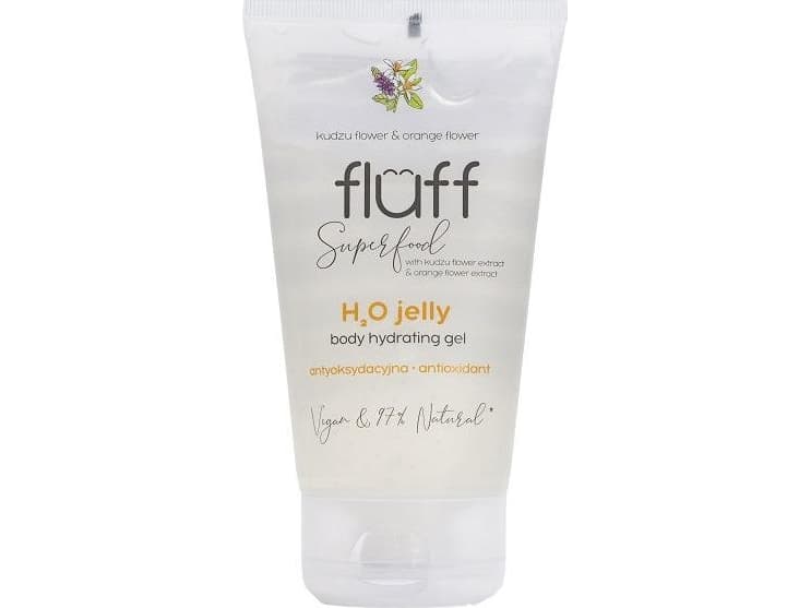 Fluff FLUFF_Super Food H2O Jelly Body Hydrating Gel firming water in gel Orange Flower 50ml