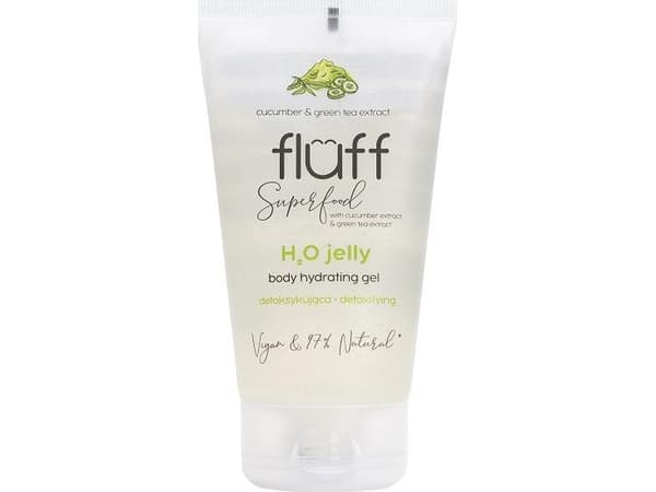 Fluff FLUFF_Super Food H2O Jelly Body Hydrating Gel Detoxifying Water Kurkku ja vihreä tee 150ml