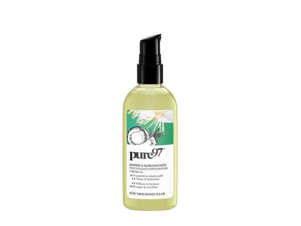 Maria Nila Pure97, Jasmin & Kokosnuss, Hair Cream Treatment, For Heat Protectant, 100 ml For Women