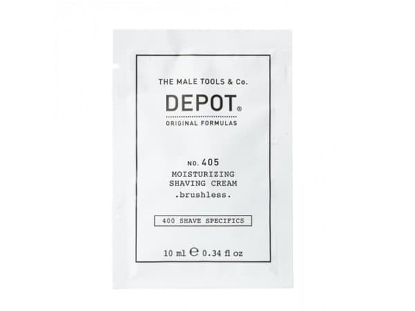 Milk Shake Depot, 400 Shave Specifics No. 405, Allantoin, Moisturizing, Shaving Cream, 10 ml For Men
