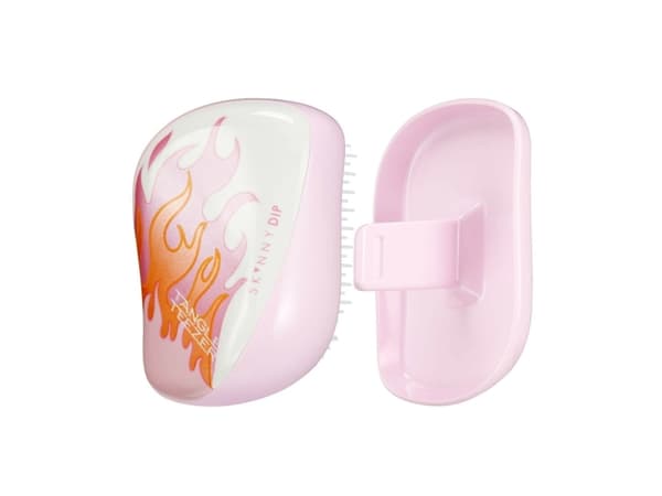 Tangle Teezer Tangle Teezer, Compact Styler, Detangler, Hair Brush, Dip Flames For Women