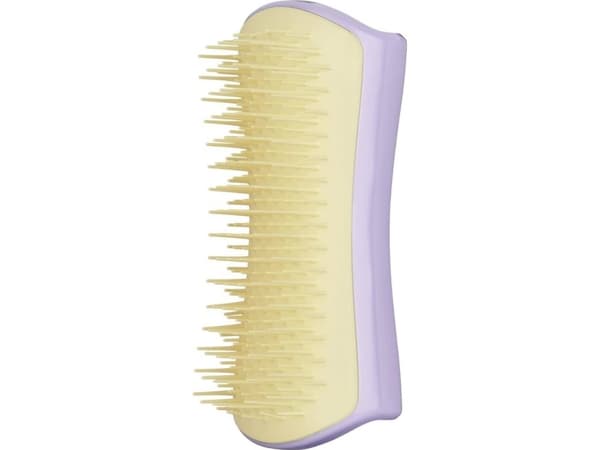 Tangle Teezer Pet Teezer Detangling og hundestell Liten lilla gul, tynn/fin pels, liten midje