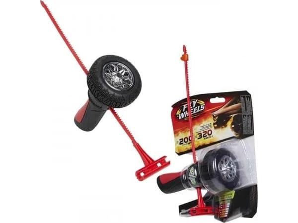 Jakks Pacific Jakks Pacific, 1 däck + utkastare Off-Road NBD Pro, Jakks Pacific, Fly Wheels, röd/svart, för pojkar för pojkar