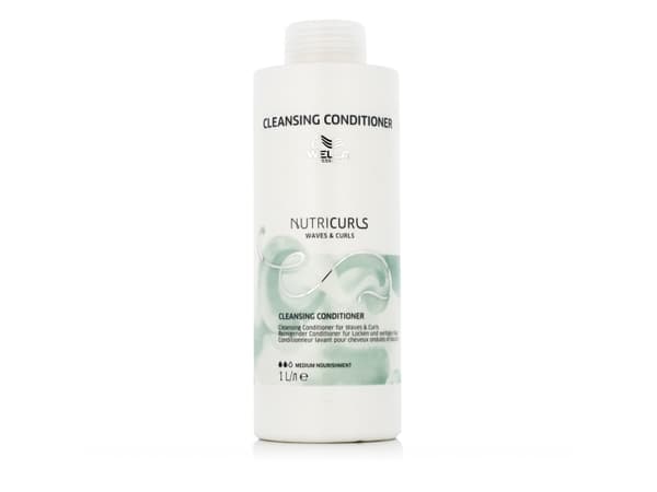 Hårbalsam Wella Professionals Nutricurls Waves & Curls Cleansing, krøllete/bølgete hår, 1000ml