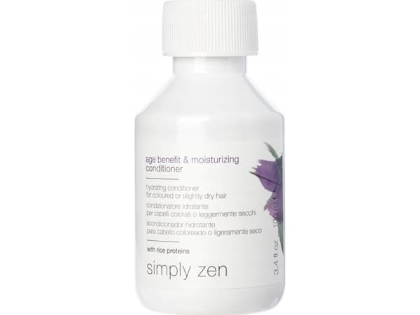 Simply Zen Age Benefit & Moisturizing hair conditioner, Farget hår, 100ml