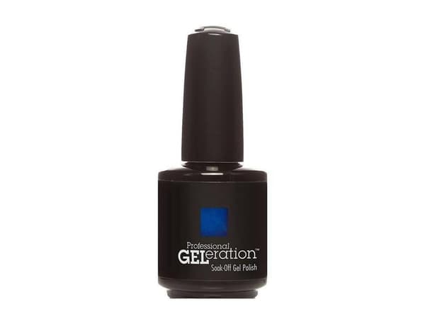 Jessica Jessica, Geleration Colors, Semi-Permanent Nail Polish, GEL-985, Blue Lagoon, 15 ml For Women