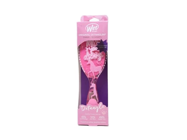 Wet Brush Wet Brush, Twinkling Lights Collection - Original, Detangler, Hair Brush, Pink Unicorn, Detangle For Women