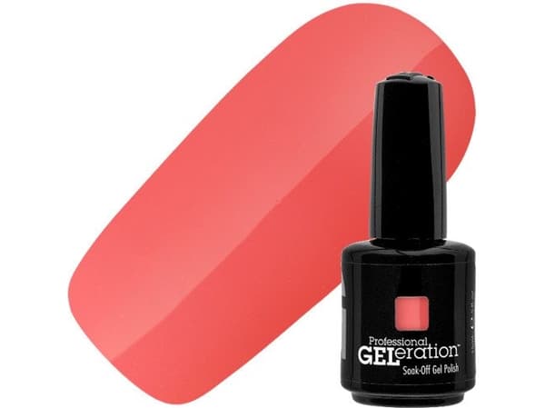 Jessica Jessica, Geleration Colors, Semi-Permanent Nail Polish, GEL-388, Sensual, 15 ml For Women