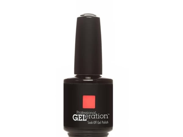 Jessica Jessica, Geleration Colors, Semi-Permanent Nail Polish, GEL-947, Bindi Red, 15 ml For Women
