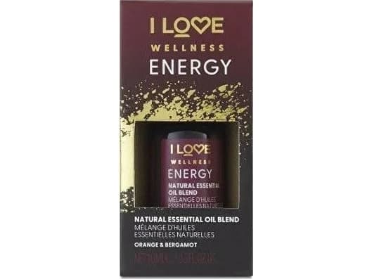 Dyfuzor zapachowy I love I Love, Wellness Energy, Orange & Bergamot, Essential Oil, 10 ml Unisex