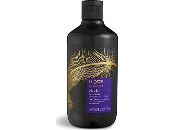 I love I Love, Wellness Sleep, Essential Oils, Nourishing & Moisturizing, Chamomile & Lavender, Bath Soak, 500 ml Unisex
