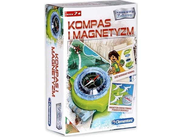 Clementoni Clementoni, Science Museum, Compass, Construction Set, 61273, Unisex, 8+ years Unisex
