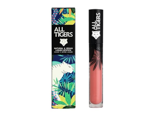 All Tigers Natural &amp; Vegan Liquid Lipstick 696 Chase Your Dreams 8ml