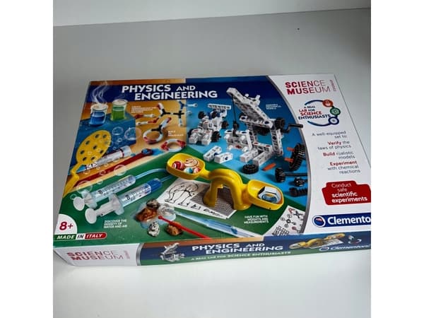 Clementoni Clementoni, Science Museum, Physics And Engineering Lab, For Boys, 8+ years For Boys