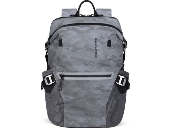 Piquadro, PQM, ryggsekk, kamuflasje, unisex, 32 x 41 x 16 cm