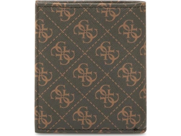 Guess Guess, Vezzola, Wallet, Small Billfold, SMVZLALEA22, Dark Brown, For Men For Men