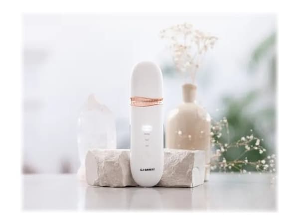 Garett Beauty Sonic Scrub - Cavitation peeling device - trådløs - hvit