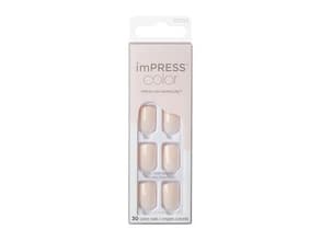 Self-adhesive nails imPRESS Color Point Pink 30 pcs