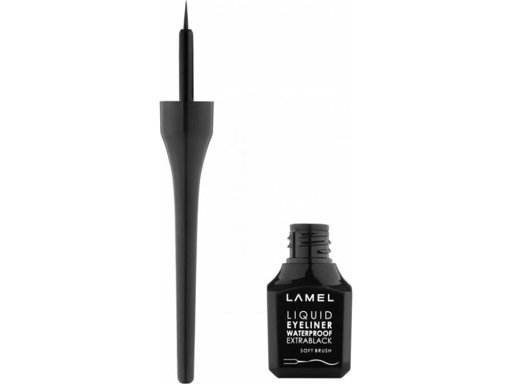 LAMEL Basic Liquid Eyeliner with a soft brush - extrablack 3.5ml