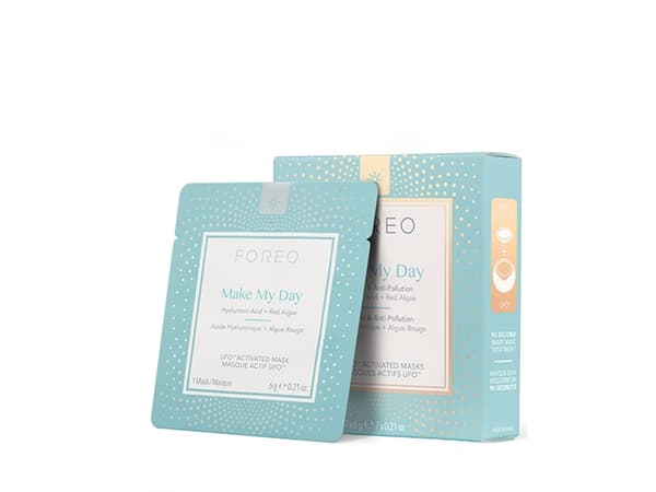 FOREO_Ufo Mask Make My Day Hydrating & Anti-Pollution moisturizing face mask 7x6g