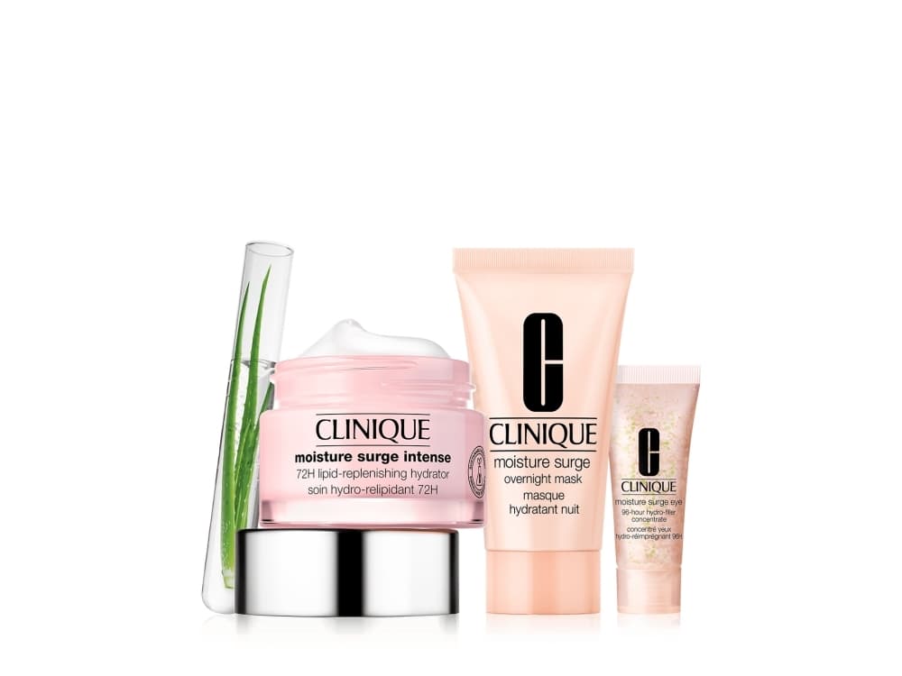 Clinique Derm Pro Solutions: Moisture Surge Intense, Kvinner, Veldig tørr hud, Øyekrem, Ansiktsmaske, Ansikt fuktighetskrem, 30 ml, 5 ml, 50 ml