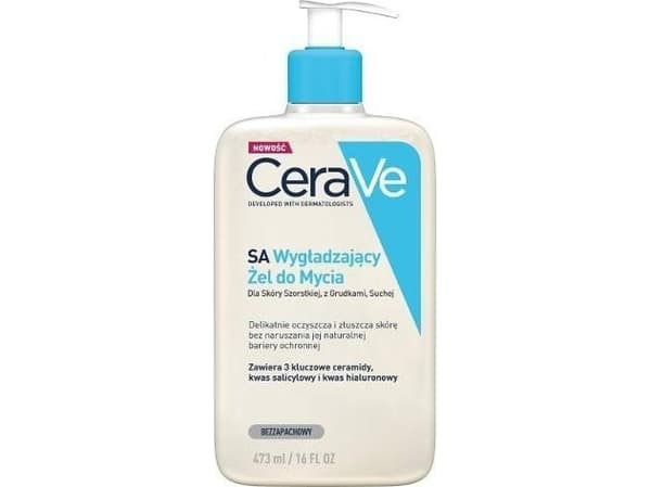 CeraVe Cerave SA, Smoothing cleansing gel, 473ml - Lang holdbarhet!