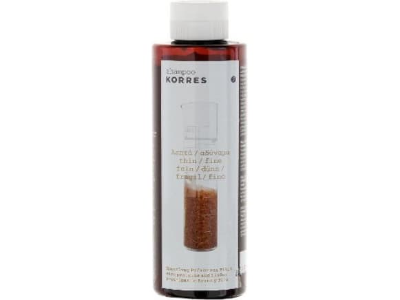 KORRES Shampoo For Thin/Fine Hair With Rice Proteins And Linden Shampoo with Rice Proteins And Linden Extract For Thin and Sensitive Hair 250ml