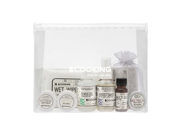 Men Starter Set Ecooking: Skincare Men, Cleansing, Body Wash, For Hair & Body, 100 ml + Skincare Men, Deep Cleansing, Cleansing Gel, For Face & Body,