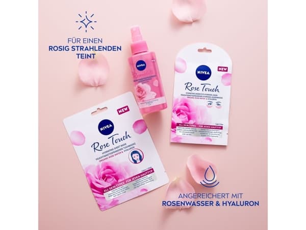 Nivea Rose Touch Hydrating Under-Eye Mask 1 pair