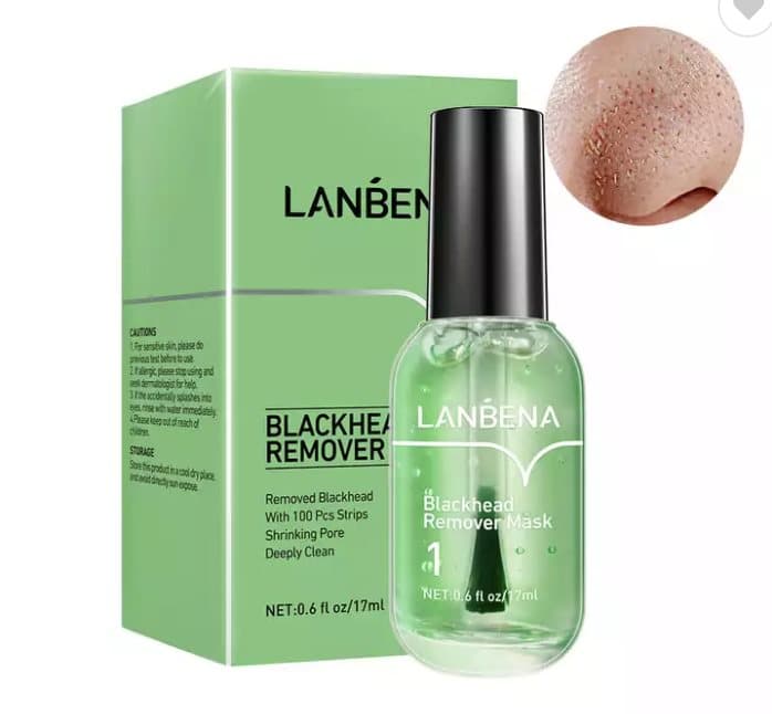 Lanbena strips - Pormaskar - mot pormaskar - grova porer - ta bort pormaskar - Acne - Hudvård - fet hud - grönt te - aloe vera