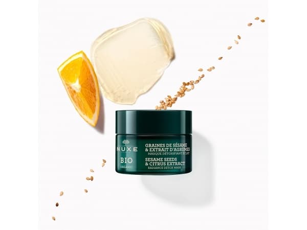Nuxe NUXE BIO Opplysende avgiftende maske - sitrus- og sesamfrøekstrakt 50 ml