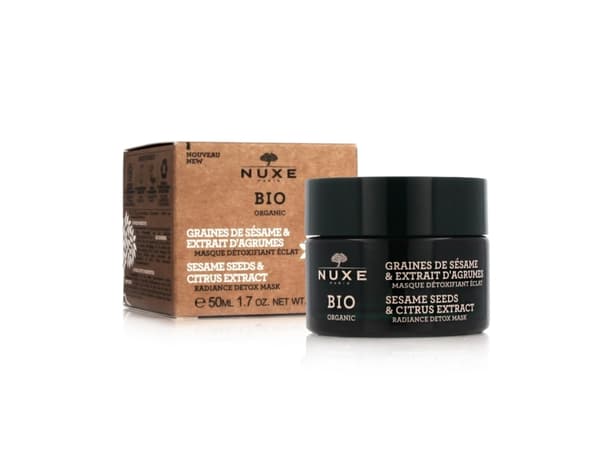 Nuxe NUXE BIO Opplysende avgiftende maske - sitrus- og sesamfrøekstrakt 50 ml