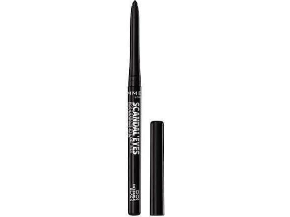 Rimmel Scandaleyes Exaggerate, Kohl, Sort, Intense Black, Blyant, 24 t, Isodododekaani, Polyeteeni, Synteettinen vaha, Etyleeni/Propyleenikopolymeeri