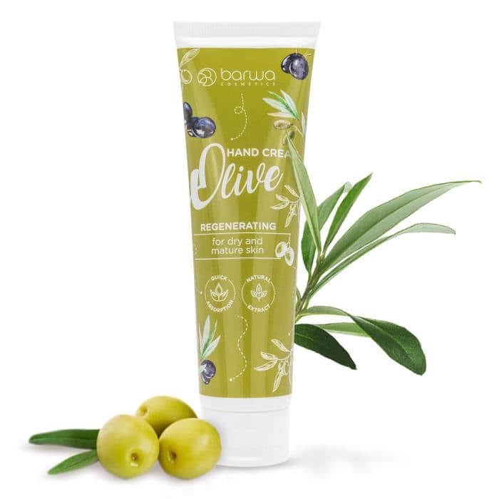 Repairing Olive Hand Cream 100ml BARWA - handvård/nagelvård Moisturizing cream/Snigelslemkräm
