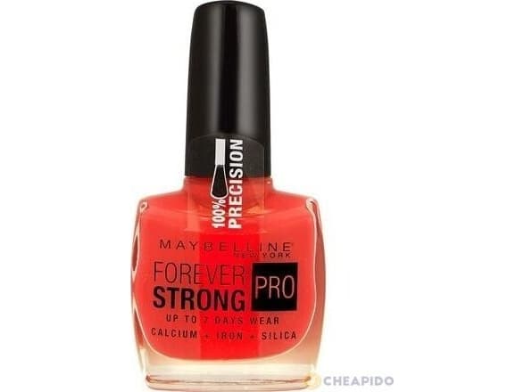 Maybelline Maybelline, Forever Strong Super Stay 7 Days, Nail Polish, Nr. 490, Rose Salsa, 10ml For Women