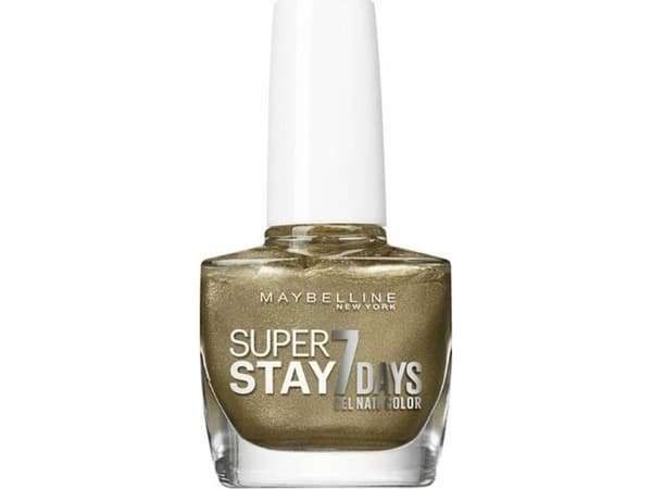 Maybelline Maybelline, Forever Strong Super Stay 7 Days, Nail Polish, Nr. 735, Gold All Night, 10ml For Women