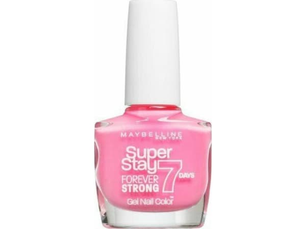 Maybelline Maybelline, Forever Strong Super Stay 7 Days, Top Coat, Nail Polish, Nr. 125, Enduring Pink, 10 ml For Women