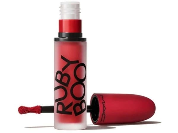 MAC MAC, Powder Kiss, Matte, Liquid Lipstick, Ruby Boo Red, 5 ml For Women