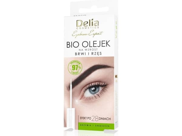 Delia Cosmetics Eyebrow Expert Bio Oil for eyebrow and eyelash growth 1pc