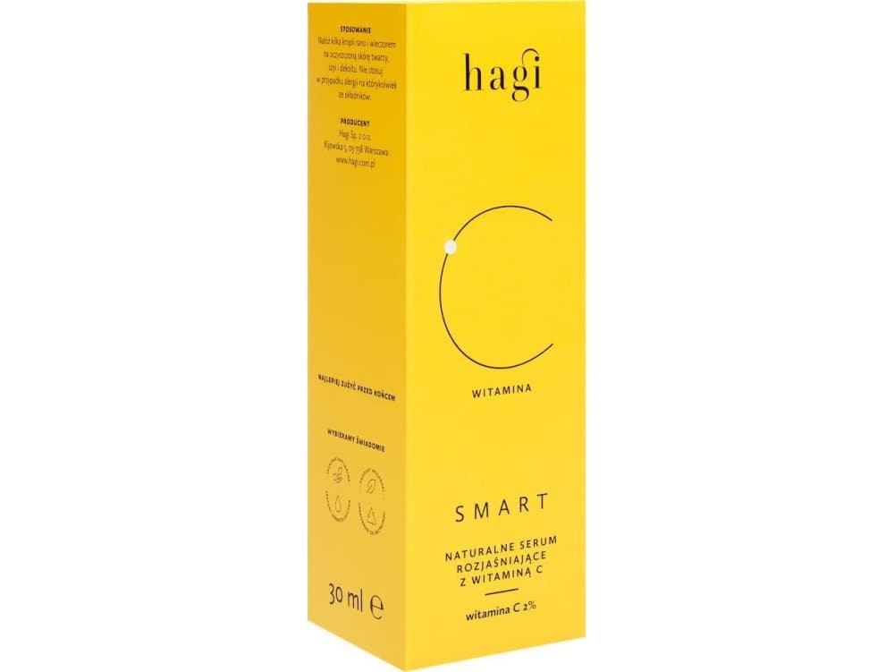 Hagi Cosmetics Hagi Smart C, natural brightening serum with vitamin C 30 ml