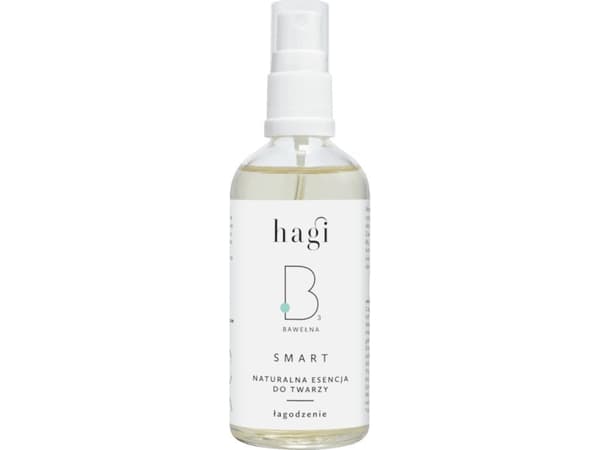Hagi Cosmetics Smart B Rauhoittava, luonnollinen kasvovesi puuvillalla 100 ml