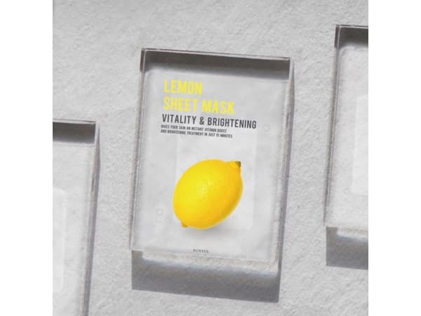 EUNYUL_Sheet Mask Lemon brightening face mask with lemon 22ml