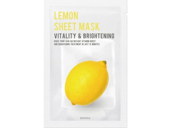 Eunyul Lemon brightening sheet mask med sitron 22ml