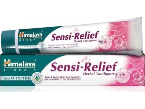 HIMALAYA_Sensi-White Yrttihammastahna valkaiseva hammastahna herkille hampaille 75ml