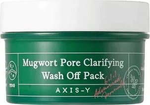 AXIS-Y_Mugwort Pore Clarifying Wash Off Pack Rensende ansiktsmaske med bynvort 100ml