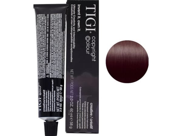 Tigi Tigi, Color Creative, Permanent Hair Dye, 4/2 Medium Brown Violet, 60 ml For Women