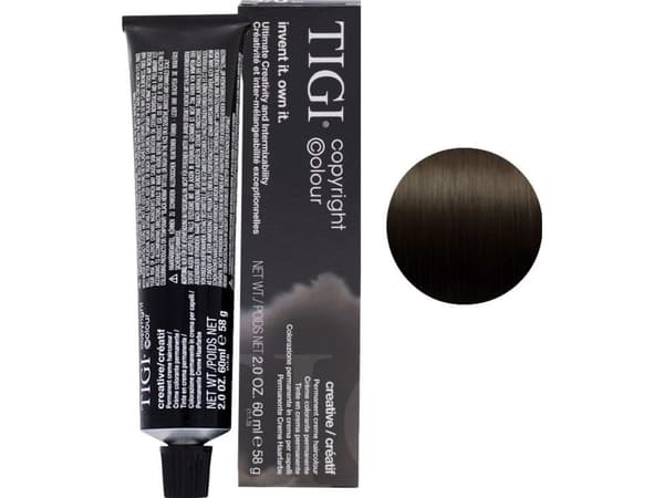 Tigi Tigi, Colour Creative, Permanent Hair Dye, 3/0 Dark Natural Brown, 60 ml For Women