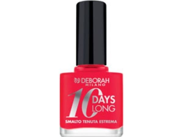 deborah Deborah, 10 Days Long, Nail Polish, EN870, Coral Red, 11 ml For Women
